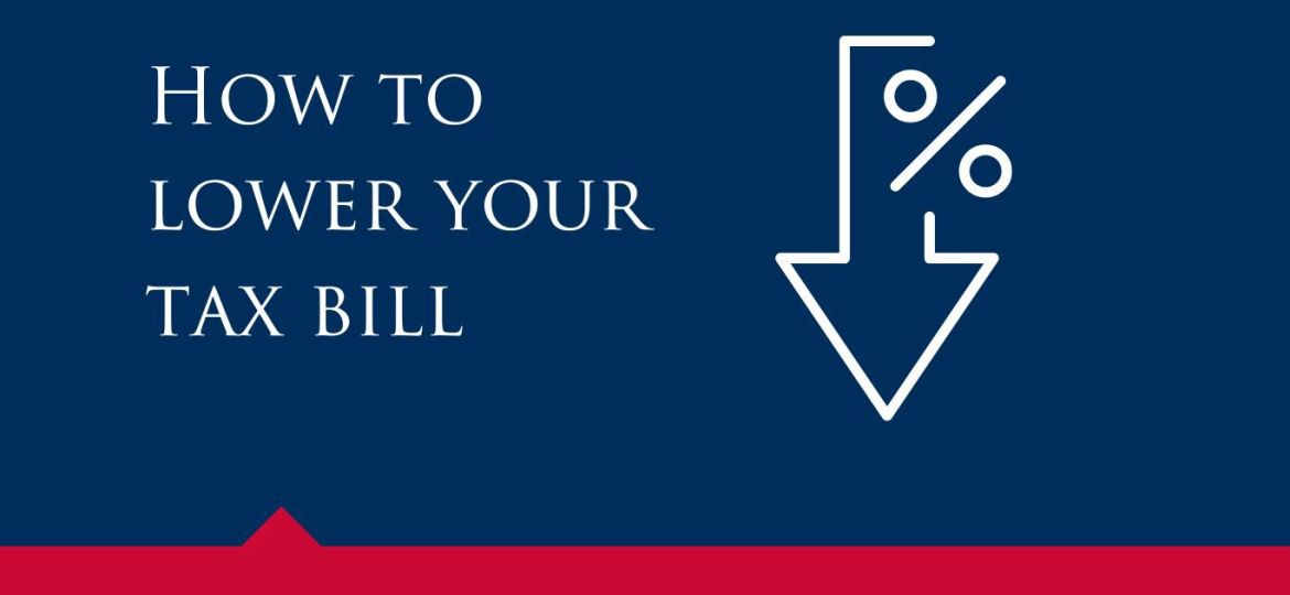how to lower your tax bill
